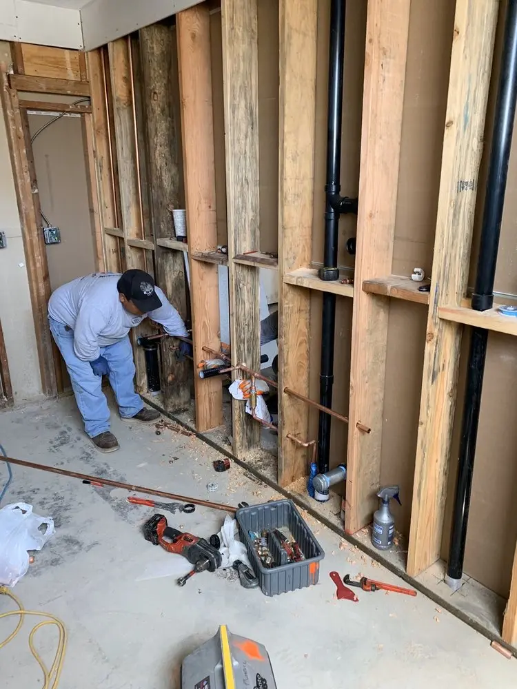 Commercial rough-in plumbing for Commercial Plumbing in Old Villa Rica
